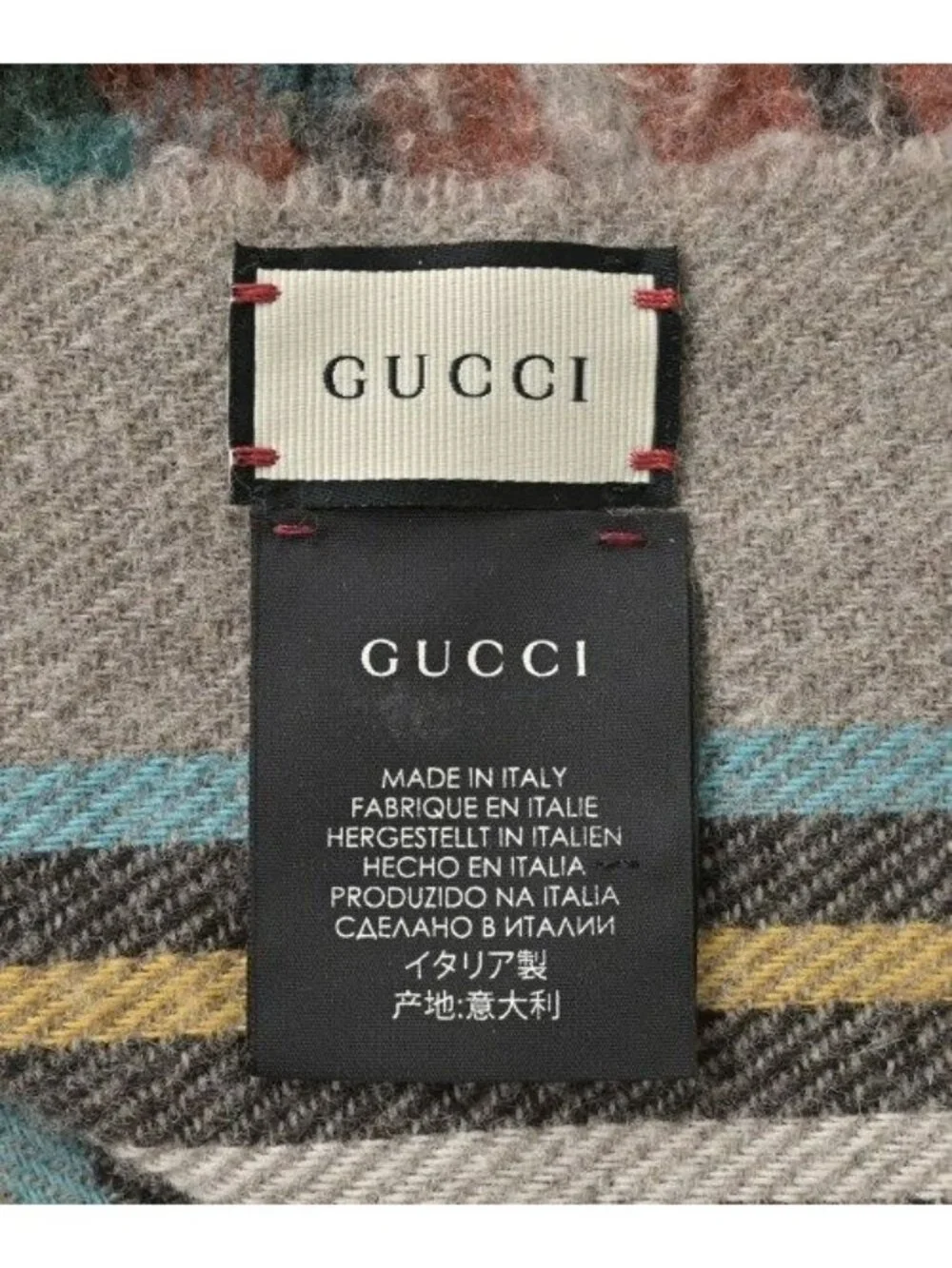 Gucci Scarf Scarves Orange - Picture 5 of 5